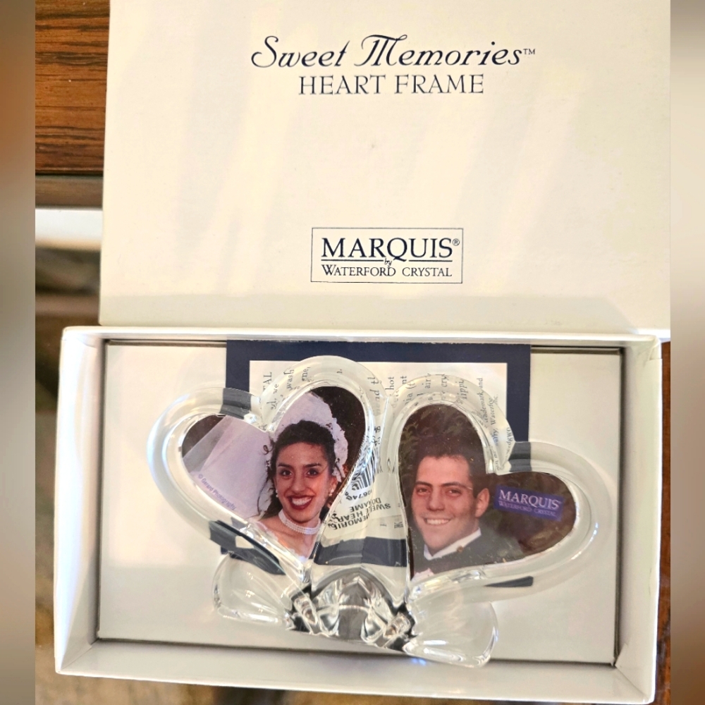 NEW Waterford crystal frame.